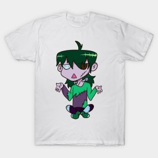 Otaku JAE as Frankenstein's Monster T-Shirt